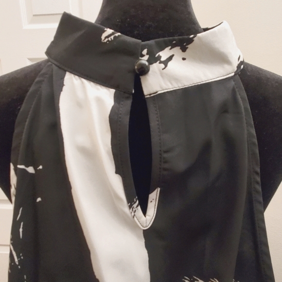 SHEIN VCAY Black and White Dress - Picture 4 of 7